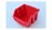 Sichtlagerboxen rot Grösse 1 Länge x Breite x Höhe 11.2 x 11.6 x 7.5 cm